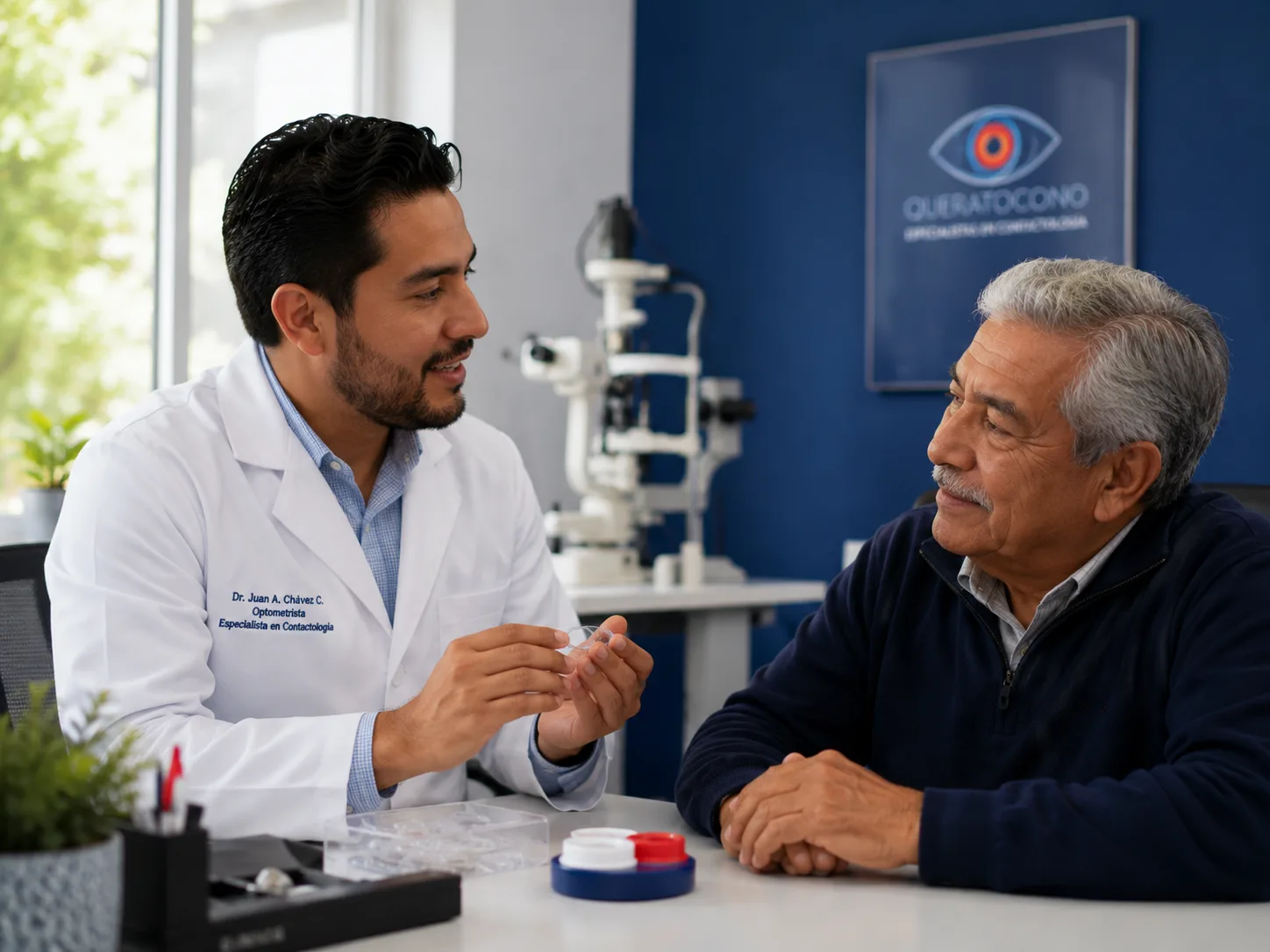 Equipo de Consultorio Visual Queratocono